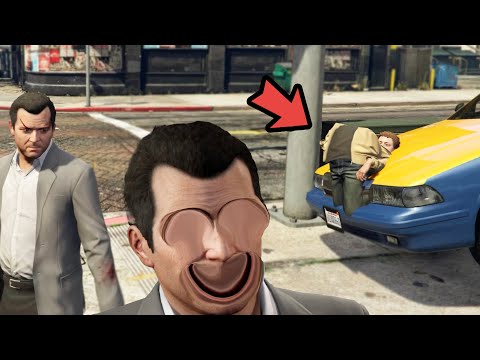 Видео: Джимми: Разве я мало раз умирал?! В пробке на скорости 99999! -GTA5