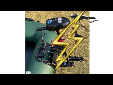 Видео: Лодочный электромотор, мнение владельца. Watersnake T18. Hangkai ET 65L.