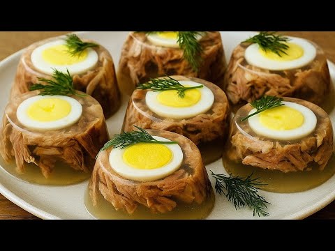 Видео: Вместо холодца! Нереально вкусно, готовится на раз два три! (даже не верится, что так просто)
