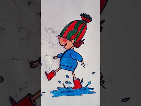 Видео: колаж МОЛОКО #shortvideo #art #sketch #sketch #cartoon #artist