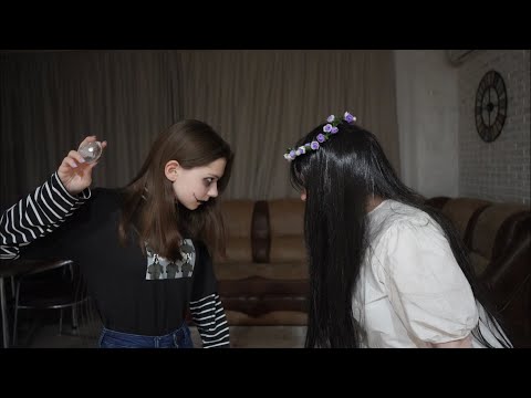 Видео: Баку против Панночки! Nepeta Страшилки