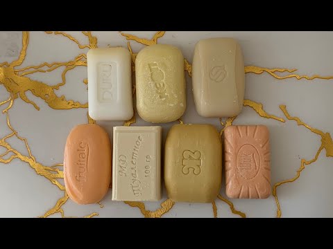 Видео: ASMR soap // cut dry soap // soap carving // асмр мыло // режу сухое мыло