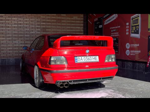 Видео: Встановив спойлер bmw m3 e36 , дрифт івент , парні заїзди