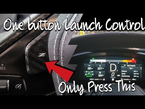 Видео: Простое управление запуском с помощью одной кнопки для Corvette C8
