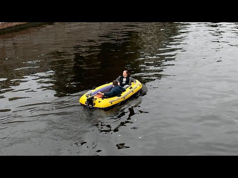 Видео: Самодельный лодочный мотор из гироскутера.
