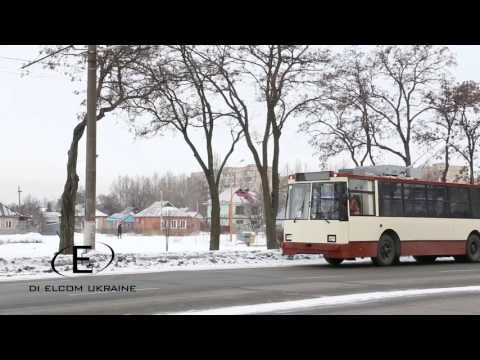 Видео: Троллейбус с дизель-генератором в Кривом Роге
