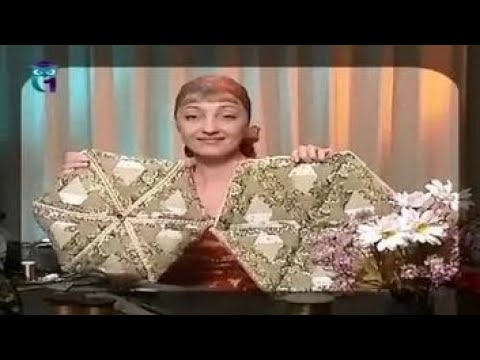 Видео: Лоскутное шитье. Шьём сумку, сумочку и подушку. Блок треугольник. Мастер класс. Татьяна Лазарева