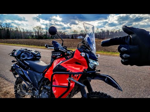 Видео: Лучший мод для шоссе KLR 650 Gen3! | 3D Cycle Parts: новые подножки для ветрового стекла с крепле...