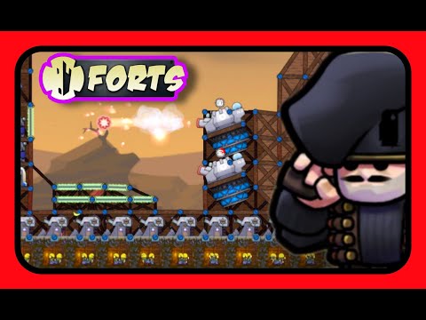 Видео: Forts - НАКОПИТЕЛЬ ОРБИТАЛОК!!! Прожарка Врага!!! #forts #фортс #ЛысыйДядь
