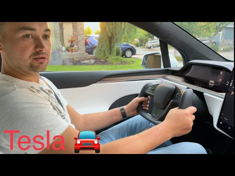 Видео: Максимова новая Тесла Х 🚙Maxims new Tesla model X