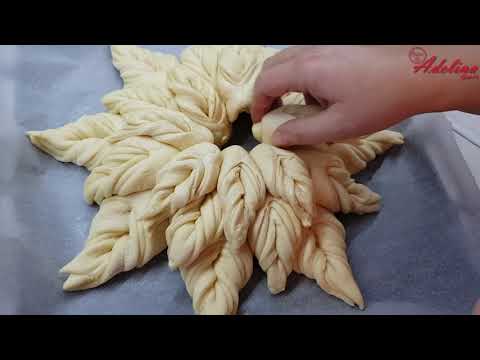 Видео: Оформяне на пити и погачи - питка цвете - лесна за оформяне и с ефектна визия