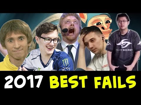 Видео: Лучшие ФЕЙЛЫ и забавные моменты 2017 — Дота 2