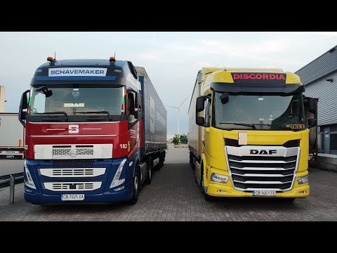 Видео: Карах на макс за да се видя с Benjaminfranklin1213 в Холандия | Denis Kadirow TruckVloger