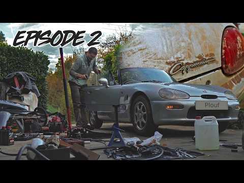 Видео: Наводнение не было самой большой проблемой этого Suzuki Cappuccino. Эпизод 2: первый заезд