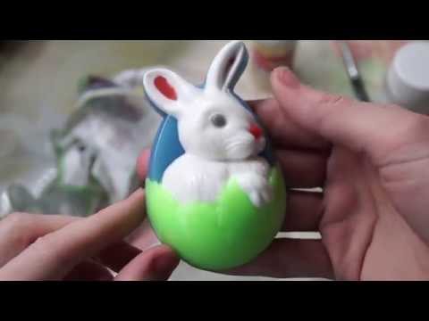 Видео: Мыло Пасхальный заяц