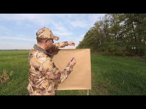 Видео: Benelli Montefeltro. Дробь №1 чок Gemini против РДУ.