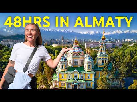 Видео: Наши первые мысли о Казахстане 🇰🇿 (48 ЧАСОВ в Алматы)