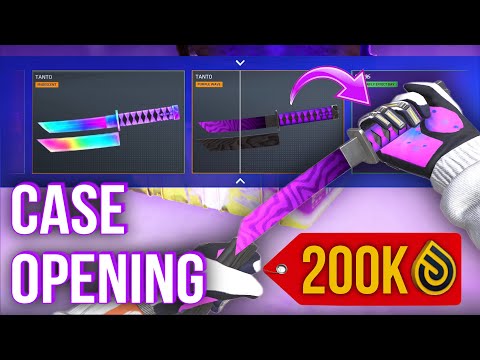 Видео: I SPENT 200K CREDITS ON NEW TANTO KNIVES🔥BIGGEST WARPAINT CASE OPENING IN CRITICAL OPS/КРИТИКАЛ ОПС