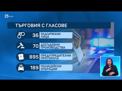 Видео: МВР получава повече сигнали за купуване на гласове – само за час са постъпили 9 | БТВ