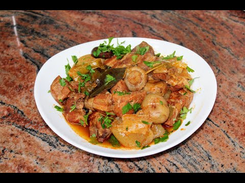 Видео: Тушеное мясо в запеканке. ПО РЕЦЕПТУ БАБУШКИ