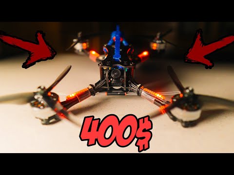 Видео: ☀ Гоночный коптер за 400$. Стоит ли того? Velox + Capish + F7 [Zeez RaceQuad]
