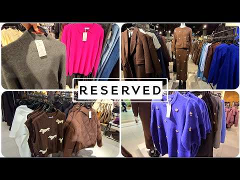 Видео: RESERVED 100% Wool/ Нова Жіноча Колекція.Якісні Куртки,Вязані Костюми.Є Що Обрати/