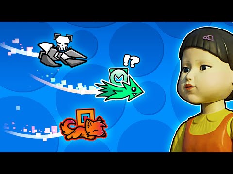 Видео: Игра В Кальмара в Geometry Dash!