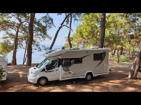 Видео: Кемпинги Турции от Измира до Аланьи, 2019г.