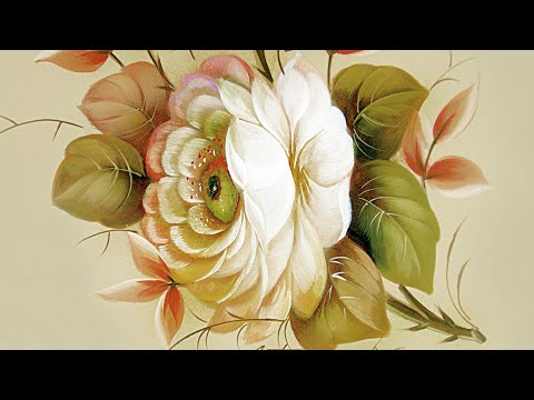 Видео: Как рисовать РОЗЫ маслом пошагово? Сложный мастер-класс по живописи маслом от Ларисы Гончаровой