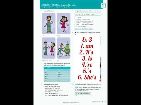 Видео: Ағылшын тілі 5сынып.  Englishplus 5th grade Student's Book page 4-5