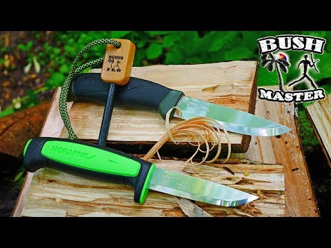 Видео: Нож Mora Companion MG против Morakniv Basic 511. Ножи для леса
