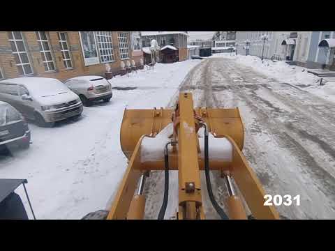 Видео: Чистка проездов 05/02/2023