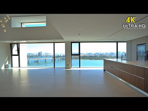 Видео: Дом, где встречаются свет и река, и почему он дороже, чем Каннам! Обзор элитных домов в Ханнам-до...