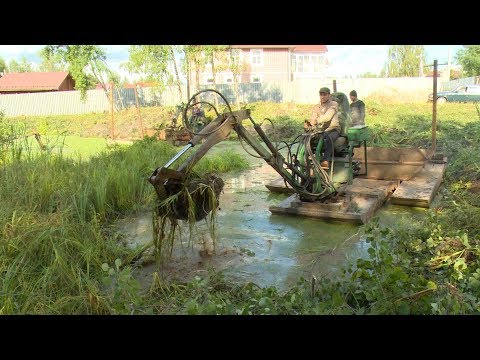 Видео: Очистка водоёма
