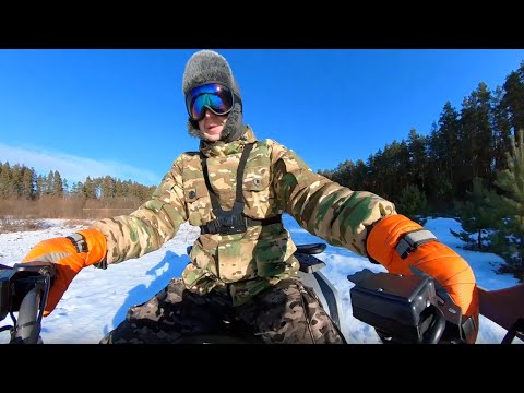 Видео: По лесным дорожкам. Mikilon L 200 premium. Люфт рычага передней подвески. Так задумано?)