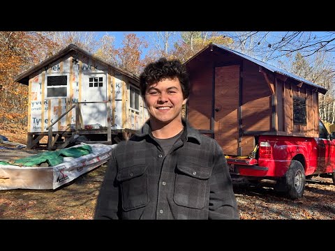 Видео: Кемпинг для грузовиков в заброшенной хижине моих друзей!