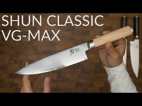 Видео: Японские кухонные ножи KAI. Shun Classic. Сталь VG-MAX