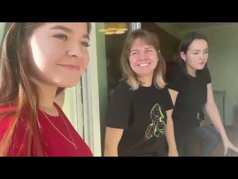 Видео: У Алины и Лены в гостях. Ох, уж эти бедные студенты, пришлось заказать доставку в Перекрёстке.03.23.