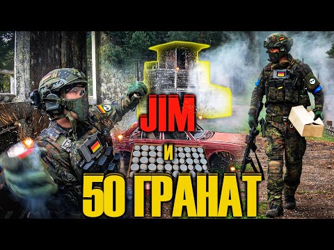 Видео: Оборона вышки с ящиком гранат | Страйкбол оборона