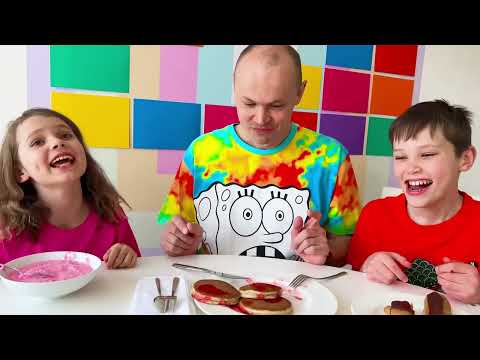 Видео: Еда из мультиков от Кати и Макса