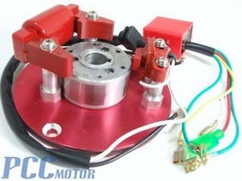 Видео: спортивное зажигание для альфы Inner Rotor Kit Flywheel Ignition