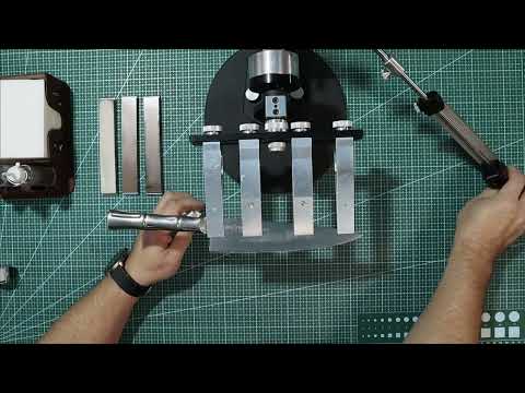 Видео: Заточка большого шефа Samura Bamboo сталь AUS8