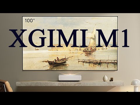 Видео: Обзор ультракороткофокусного проектора XGIMI M1. Удивил.