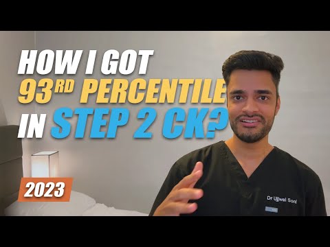 Видео: Как я набрал 93-й процентиль на экзамене USMLE Step 2 CK в 2023 году | Мой путь, ресурсы и стратегия