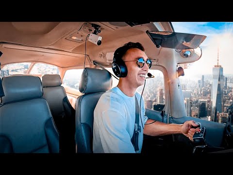 Видео: Первый СОЛЬНЫЙ полёт в США!