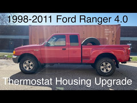 Видео: Замена/модернизация корпуса термостата Ford Ranger и Explorer 4.0 SOHC