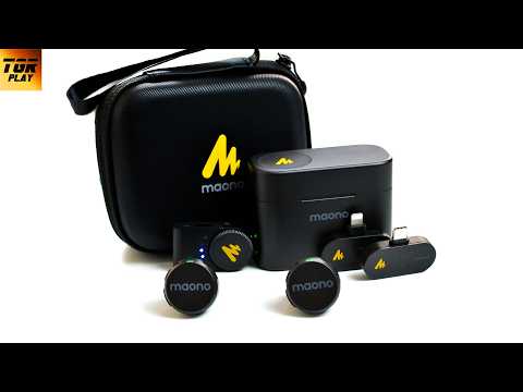 Видео: ПРОФЕССИОНАЛЬНЫЙ беспроводной петличный микрофон MAONO WAVE T5