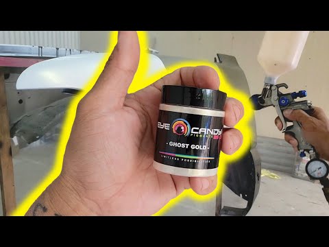 Видео: Давайте распылим - GHOST GOLD на белую, серую и черную основу