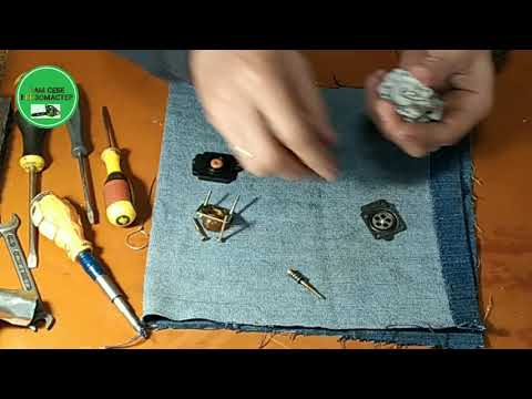 Видео: Бензокоса "AL-KO BC 4535" ремонт карбюратора.