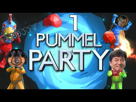 Видео: Dawg, Alison, Poot в Pummel Party  #1